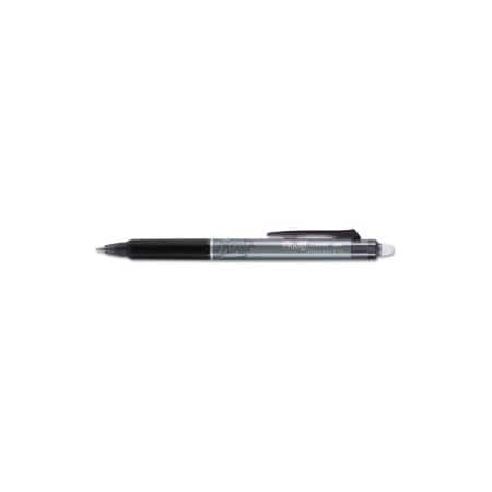 Pilot Pilot FriXion Clicker Erasable Retractable Gel Pen, 0.5mm, Black Ink/Barrel, Dozen 32520